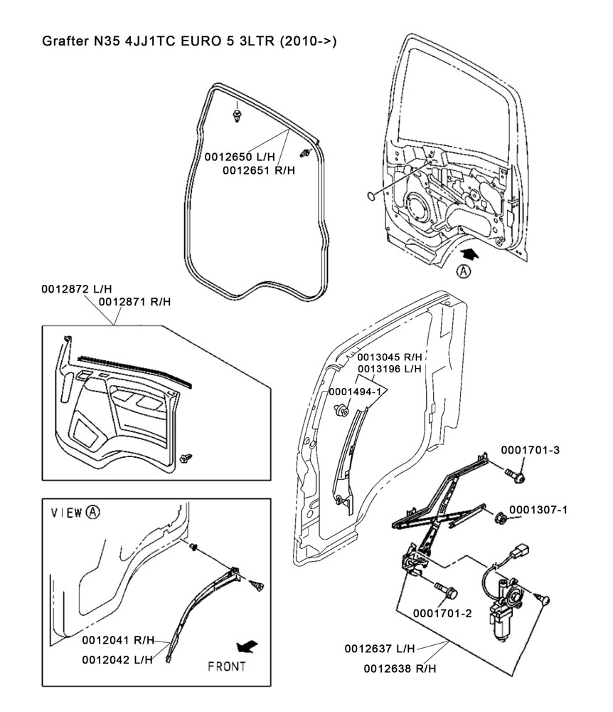 BODY INTERIOR DIAGRAM