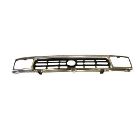 FRONT RADIATOR GRILLE (BLACK & CHROME)