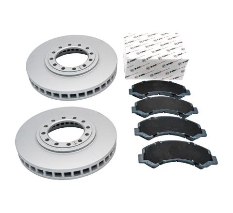 FRONT BRAKE DISCS & PAD KIT (TBK)