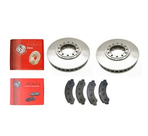 FRONT BRAKE DISCS & PAD KIT