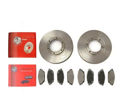 FRONT BRAKE DISCS & PAD KIT