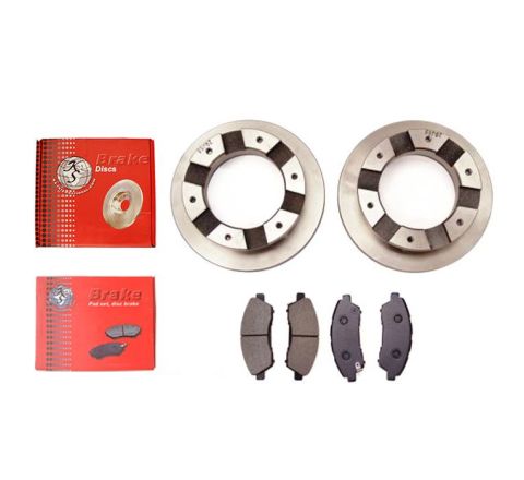 REAR BRAKE DISCS & PAD KIT