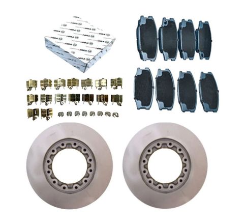 REAR BRAKE DISCS & PAD KIT (TBK)