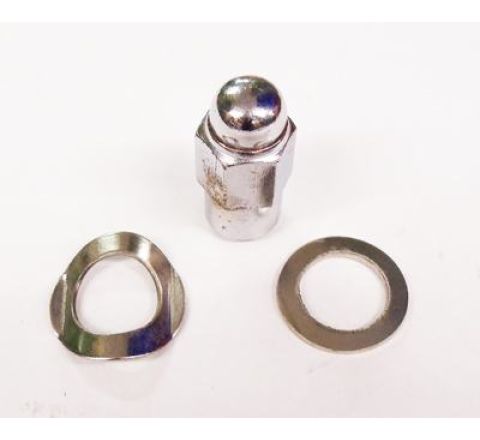 AXLE HUB WHEEL NUT (BEVELLED)