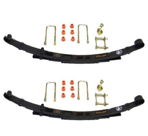 PAIR OF REAR LEAF SPRING WITH KIT (4+3 LEAF)