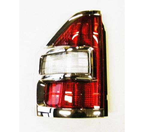 REAR TAIL LIGHT L/H OR N/S (CHROME SURROUND) (DEPO)