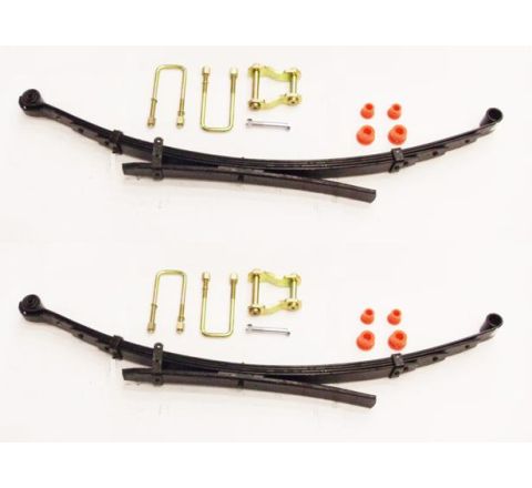 PAIR OF REAR LEAF SPRING WITH KIT (4+1 LEAF)