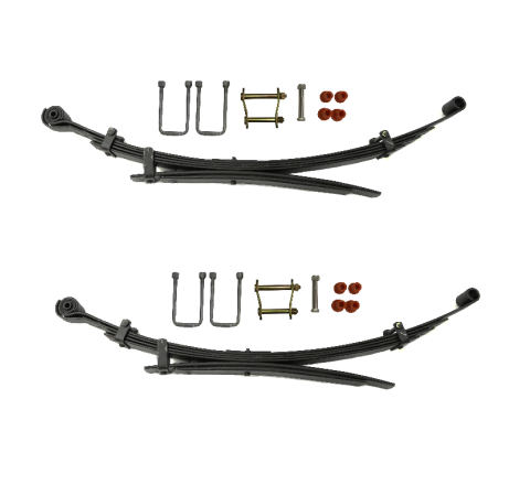 PAIR OF REAR LEAF SPRING WITH KIT (HEAVY DUTY) (4+2 LEAF)