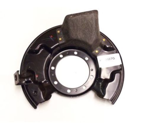 FRONT BRAKE BACKING PLATE R/H (GENUINE)
