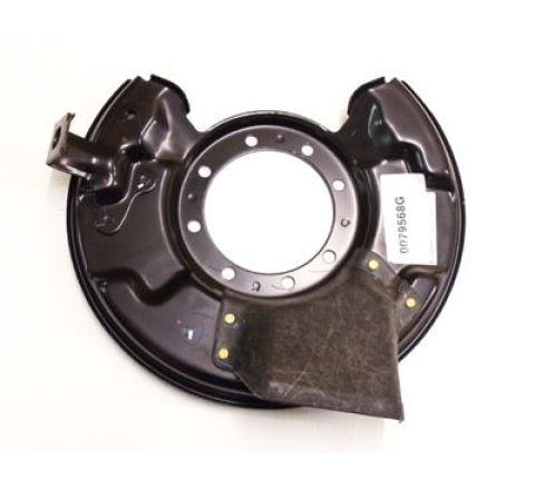 FRONT BRAKE BACKING PLATE L/H (GENUINE)