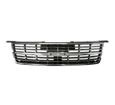 FRONT RADIATOR GRILLE (BLACK & CHROME)