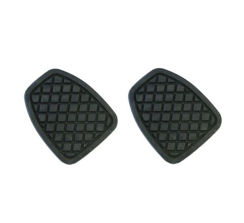 CLUTCH & BRAKE PEDAL RUBBER COVERS X2
