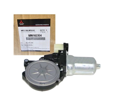 REAR DOOR WINDOW REGULATOR L/H (ELECTRIC, MOTOR) (GENUINE)