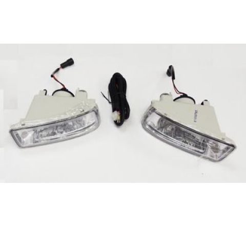 FRONT BUMPER FOG LAMP KIT L/H + R/H (DEPO)