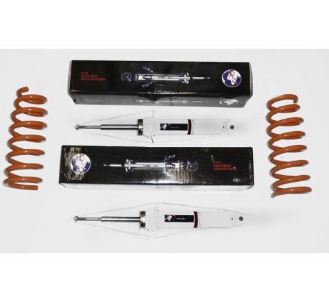 FRONT SUSPENSION KIT (X2 COIL SPRINGS, X2 SHOCK ABSORBERS)
