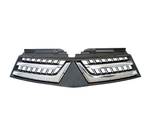 FRONT RADIATOR GRILLE (CHROME & BLACK) (GENUINE)