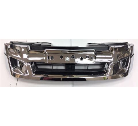 FRONT RADIATOR GRILLE (BLACK & CHROME)