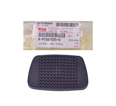 BRAKE PEDAL COVER / RUBBER (AUTOMATIC TRANSMISSION) (GENUINE)