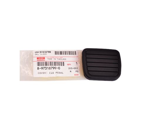 BRAKE PEDAL COVER / RUBBER (MANUAL TRANSMISSION) (GENUINE)