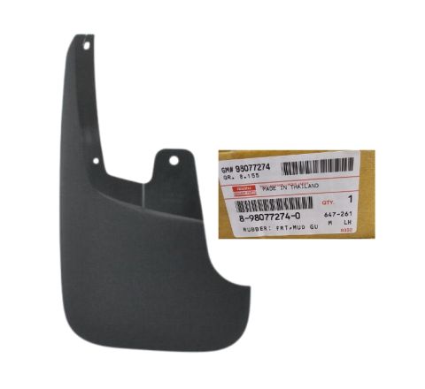 FRONT MUD GUARD RUBBER L/H (GENUINE)