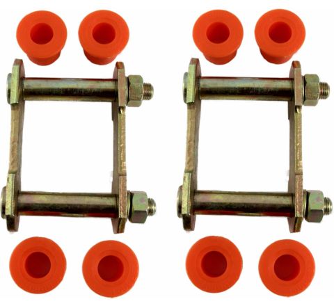 REAR SHACKLE & BUSHES (2 SIDES)