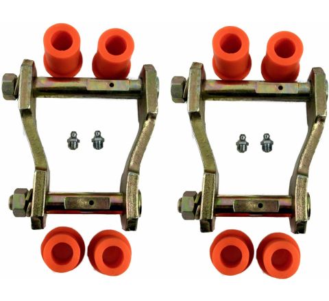 REAR SHACKLE & BUSHES (2 SIDES)