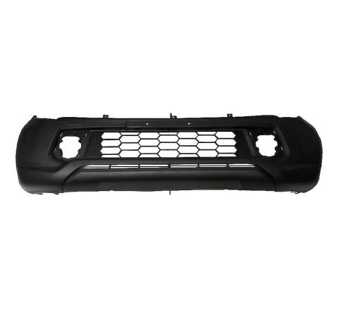 FRONT BUMPER WITHOUT FLARE HOLES (BLACK)