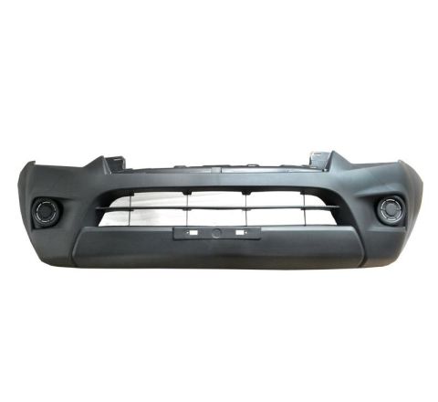 FRONT BUMPER WITHOUT FOG LAMP HOLES (SINGLE CAB, BLACK))