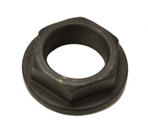 FRONT CV JOINT / WHEEL HUB LOCKING OUTER NUT (GENUINE)
