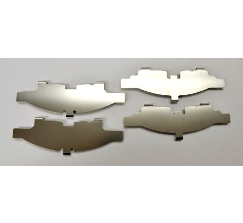 FRONT BRAKE PAD SHIM SET (GENUINE)