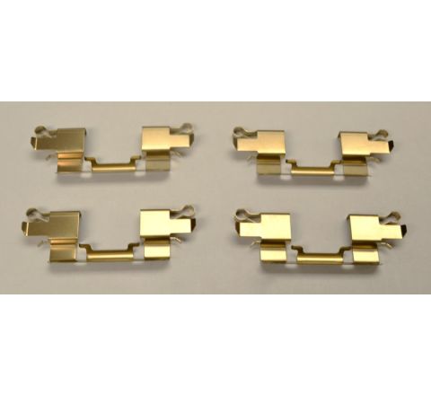 FRONT BRAKE PAD CLIP SET (GENUINE)