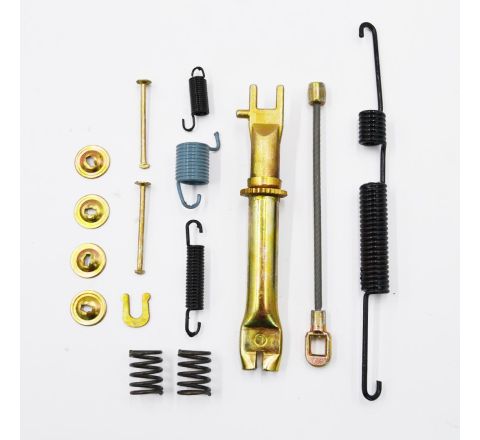 REAR BRAKE SHOE FITTING KIT WITH ADJUSTERS R/H + L/H
