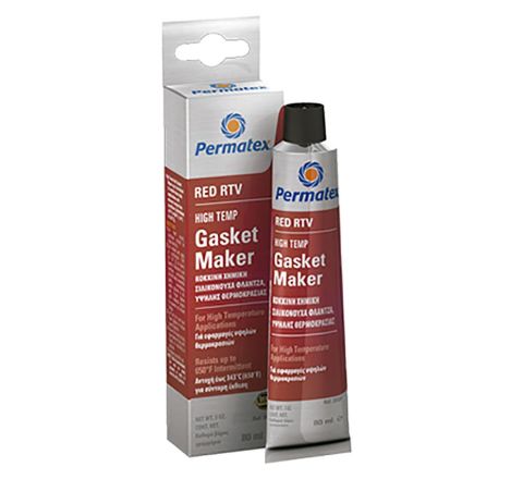 RED HIGH TEMP RTV (80ML)