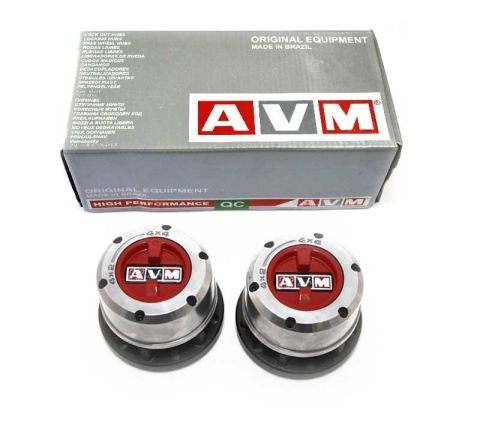 PAIR OF AVM FREE WHEELING HUBS (MANUAL, HIGH PERFORMANCE)
