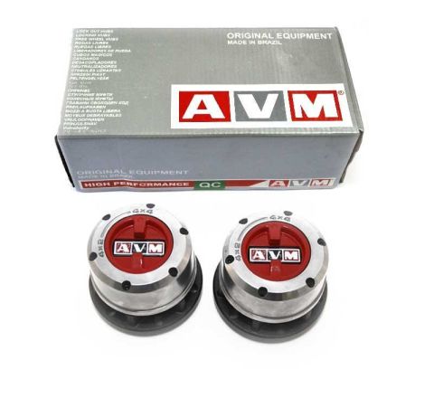 PAIR OF AVM FREE WHEELING HUBS (MANUAL, HIGH PERFORMANCE)
