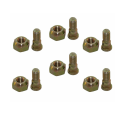 X6 FRONT WHEEL STUD SET R/H