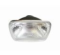 FRONT HEADLAMP SQUARE L/H OR R/H (RHD) (DEPO)