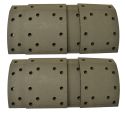 BRAKE LINING SET WITH REVETS FRONT