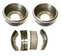 REAR BRAKE SHOE & DRUM SET