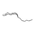 POWER STEERING PIPE RETURN (GENUINE)