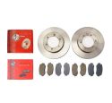 FRONT BRAKE DISCS & PAD KIT