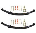 PAIR OF REAR LEAF SPRING WITH KIT (4+3 LEAF)