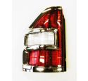 REAR TAIL LIGHT L/H OR N/S (CHROME SURROUND) (DEPO)