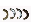 REAR HANDBRAKE SHOE SET (GENUINE)
