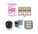 ENGINE FILTER KIT + 7L FULLY SYNTHETIC OIL 5W40