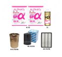 ENGINE FILTER KIT + 9L FULLY SYNTHETIC OIL 5W40
