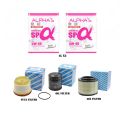 ENGINE FILTER KIT + 8L FULLY SYNTHETIC OIL 5W40