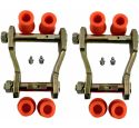 REAR SHACKLE & BUSHES (2 SIDES)