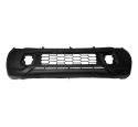 FRONT BUMPER WITHOUT FLARE HOLES (BLACK)