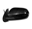 DOOR / WING MIRROR L/H (BLACK, ELECTRIC)